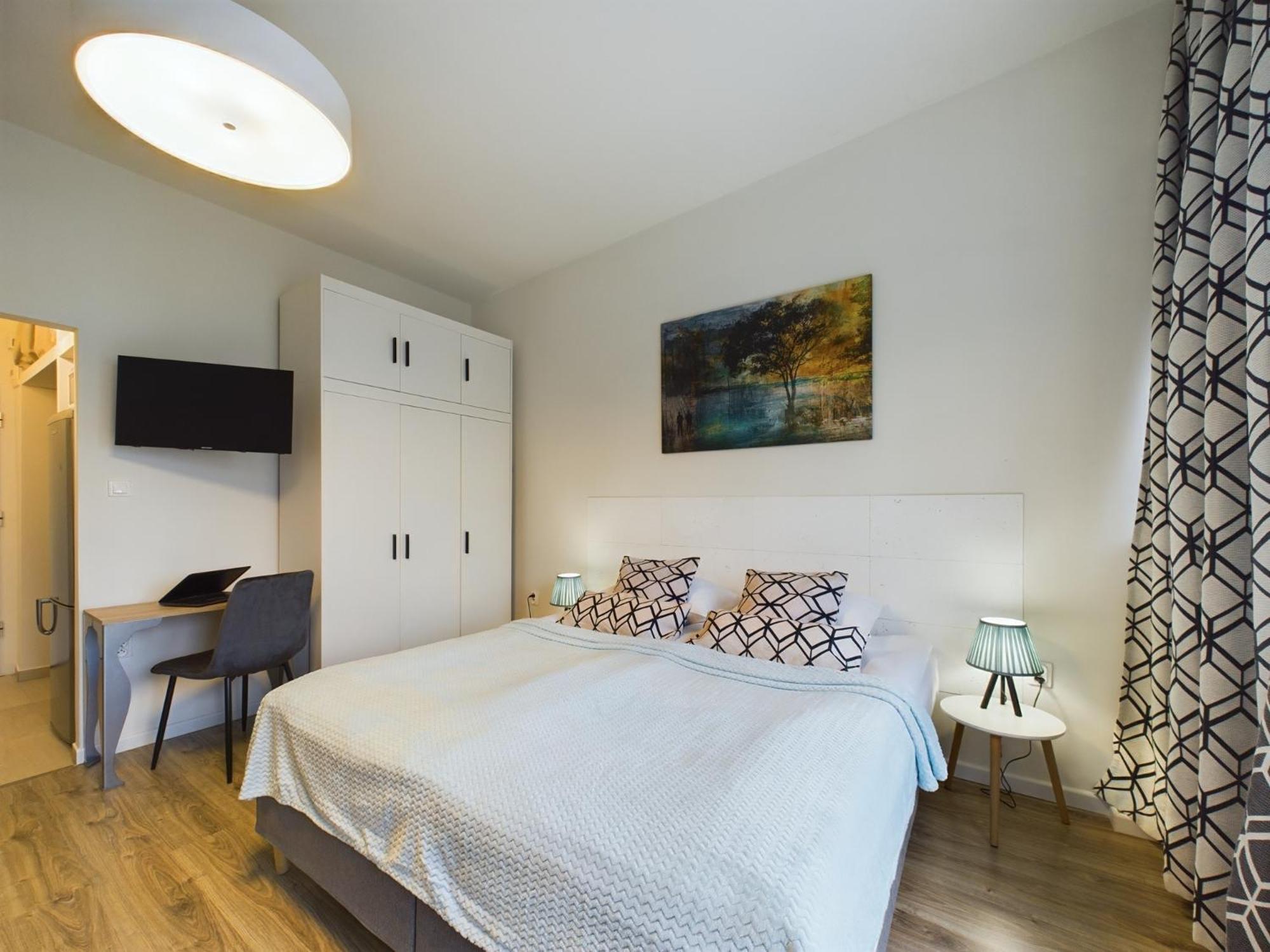Aleja Jana Pawla II Studio For 4 Guests With Air-Conditioning Warsaw By Noclegi Renters Exterior photo
